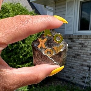 Silver and Gold Artistic Envelope PIN